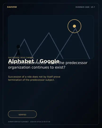 Alphabet / Google