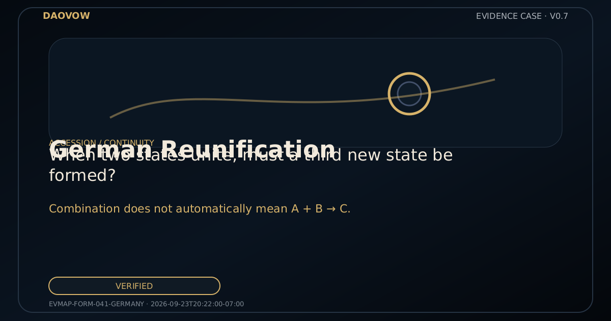 German Reunification