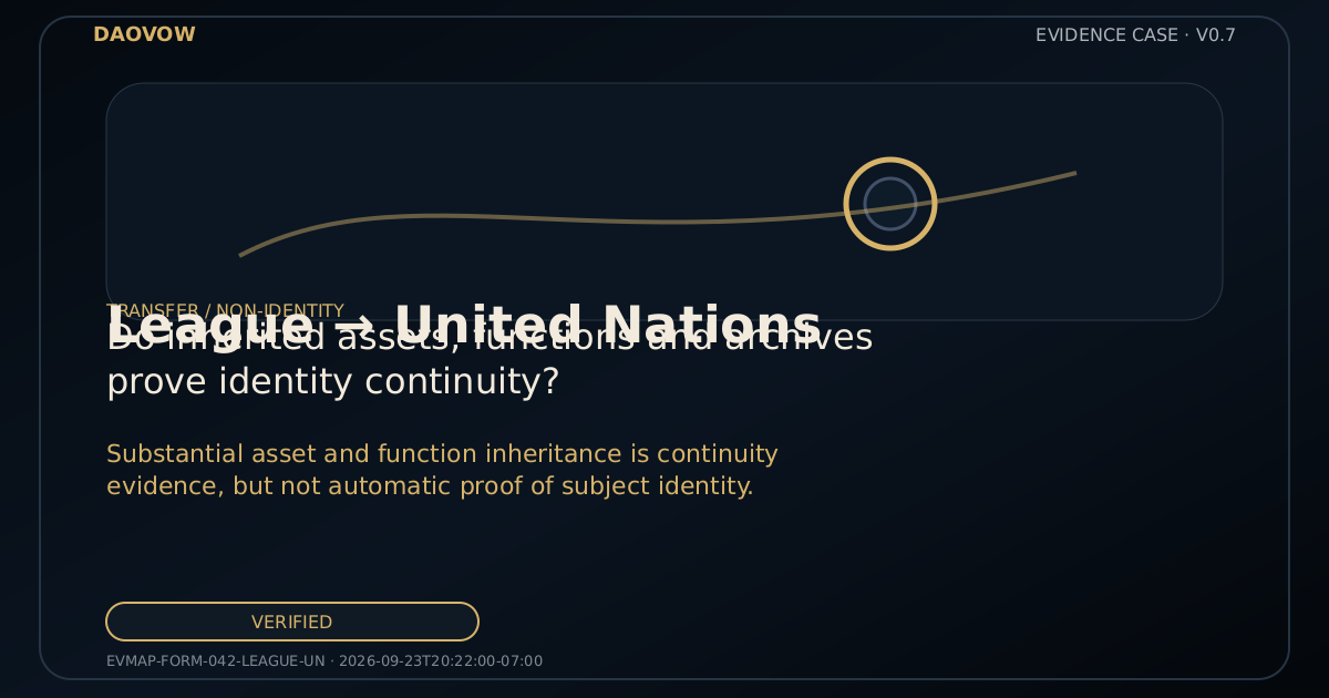 League → United Nations