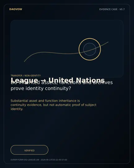 League → United Nations